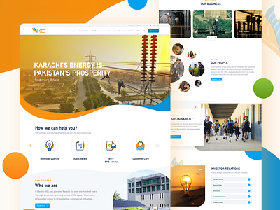 KElectric electric electricity energy kelectric pakistan rebuild uidesign uiux uiuxdesign webdesign webdesigner website website concept website design websiteui websiteuiux