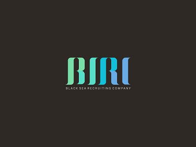 Black Sea Recruting Company branding design illustration logo vector