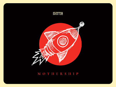 Led Zeppelin Mothership Album cover album art album cover design concept design led zeppelin