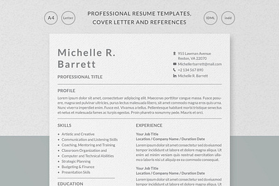 Professional Resume Templates clean resume creative resume curriculum vitae cv cv template download free modern modern resume professional resume resume design resume template template