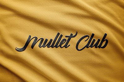 mullet club brand logo adobe illustrator branding fashion fashion brand identity identity design logo logodesign logodesigner logomark logotipo logotype minimalist logo mullet streetart typography