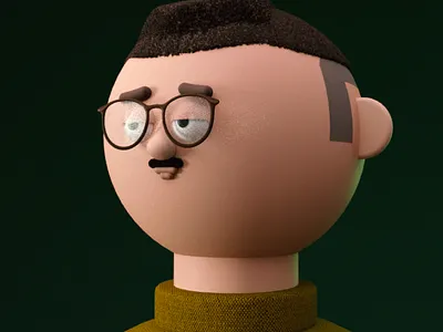 Ivan 3d art 3d artist 3d character 3d illustration 3d model character character design design illustration man