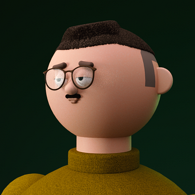 Ivan 3d art 3d artist 3d character 3d illustration 3d model character character design design illustration man