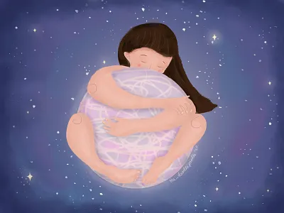 Things To Remember in a Time of Turmoil acceptance art artinthetimeofcovid covid 19 digital art digital illustration emotive female illustrator illustration illustrator love self reflection south africa spirituality