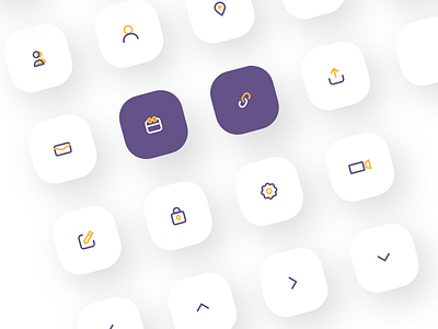 Icon Set - 1 android android app design icon icon designer icon set iconography icons icons design icons pack ios iosapp uiux