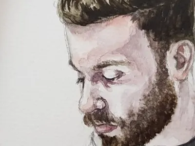 Waschsalon 2 aquarell illustration portrait sketch watercolor watercolour