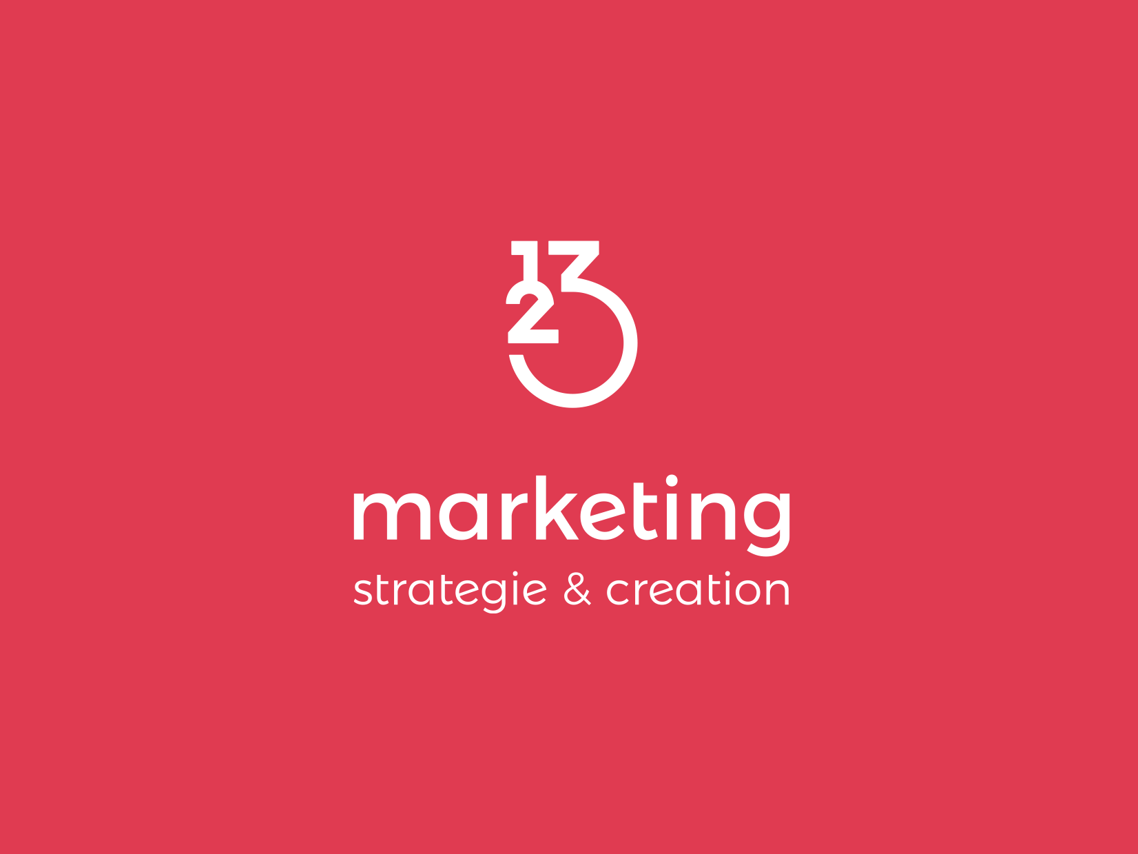 Example of 123 marketing logo