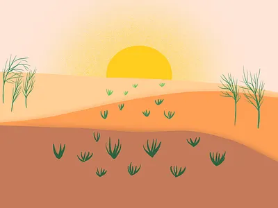 desert art desert digital art digital drawing digital illustration drawing illustration illustration artist landscape landscape design landscape illustration nature nature design