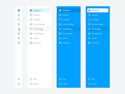 Sidebar Navigation app dashboard design desktop fintory icon icons illustration interface menu navigation product responsive sidebar typography ui user experience ux web