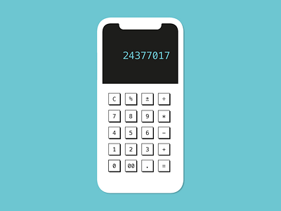 daily004 calculist brutalist daily004 dailyui