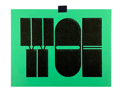 Woe illustration print risograph texture typography woe