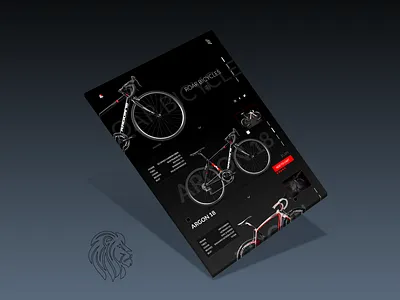 Roar Bicycles Concept Design concept design design ui uidesign uiux user interface design ux uxdesign webdesign
