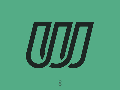 Wire Communications Logo Mark design letter logo mark minimal monogram samadaraginige simple typography