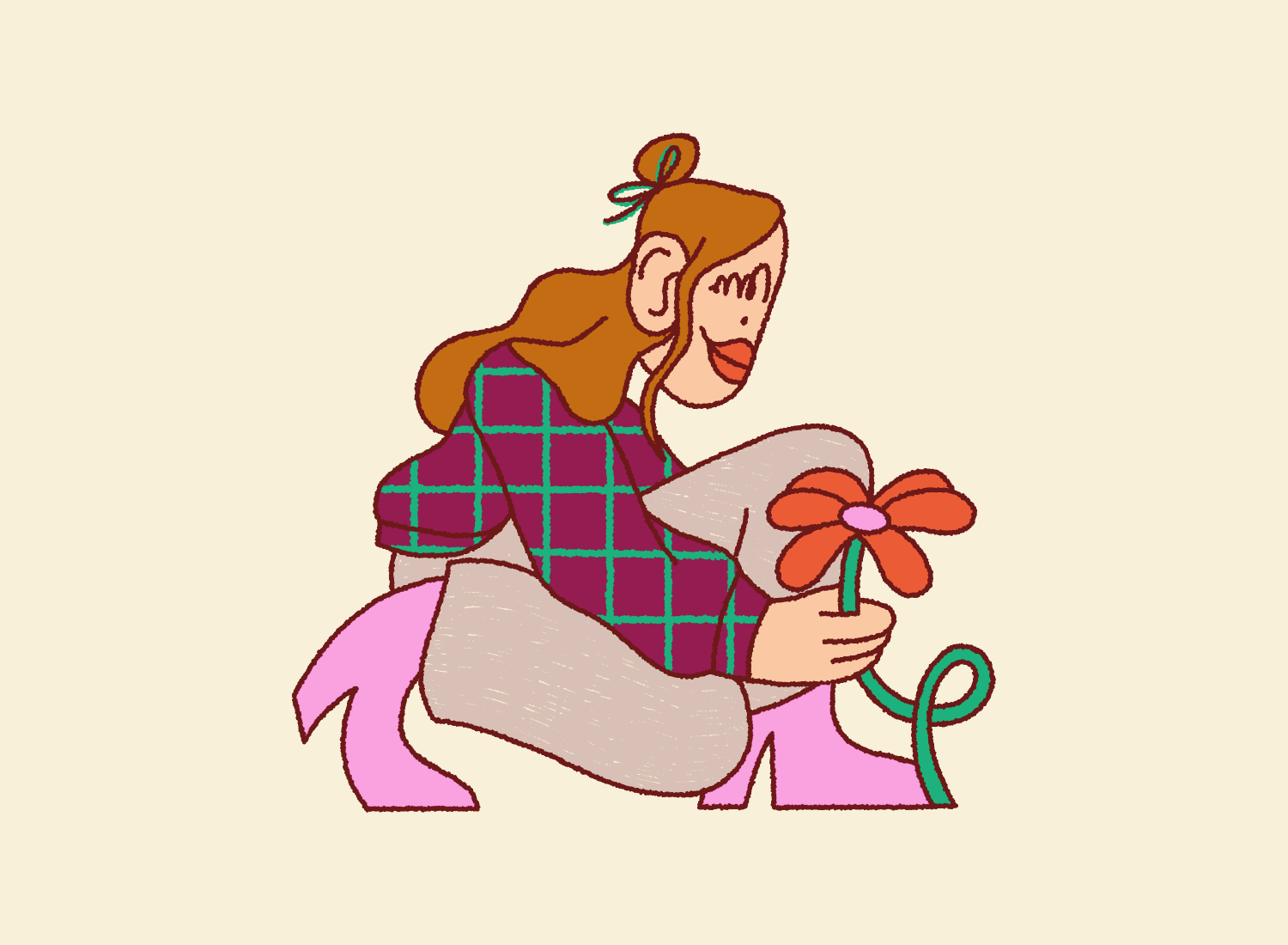 skillshare class #2! 🌷 2d animation animation cel animation character animation character design illustration online class online learning procreate procreate animation skillshare