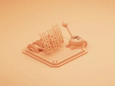 Double Tap Clay 3d 3d animation animated animation automotive blender blender3d car clay claymation fast illustration pedal race shift