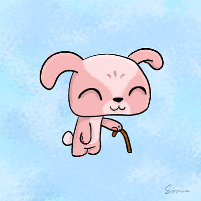 Bonny la Conejita art drawing illustration wacom