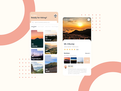 Explore Mountain ⛰ adventure design design app explore hiking minimal minimalist mobile mobile app mobile ui mountain mountains soft sport travel traveling ui uiux