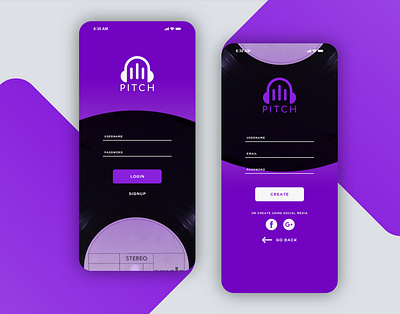 Daily UI #1 - Sign Up 100daychallenge application dailyui interface