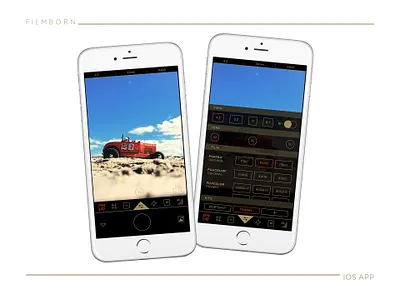 Filmborn® iOS photography app app design chad syme interaction design ios iphone photography product design ui ui design ux design