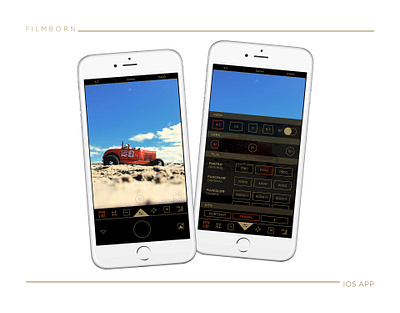 Filmborn® iOS photography app app design chad syme interaction design ios iphone photography product design ui ui design ux design