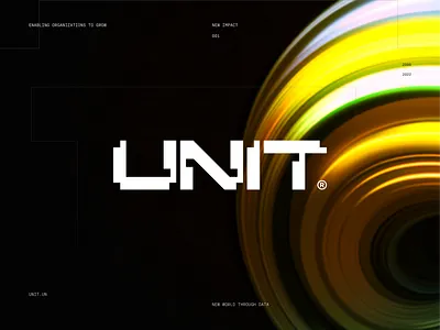Unit Logo and Branding Design app best brand branding design icon identity lines logo logotype mark modern simple stationery symbol system tech typeface u unique