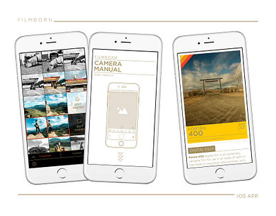 Filmborn® iOS photography app app chad syme interaction design ios iphone product design seattle ui design ux design