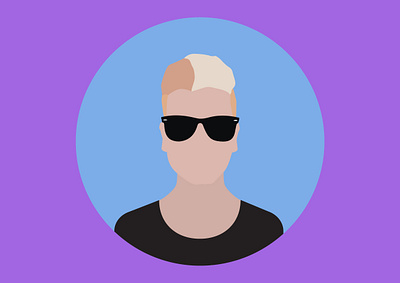 User profile avatar avatar avatar design boy boy illustration clean design design flat flat design flat illustration graphic graphic design guy illustration illustrator men minimalism profile user user profile vector
