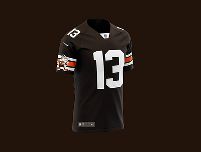 Cleveland Browns Concept Jersey 2020 browns browse cleveland cleveland browns espn football illustration nfl nfl100 nflpa nike obj odell