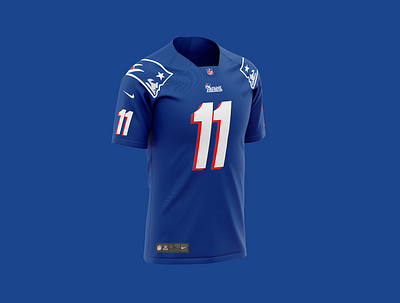 New England Patriots Concept Jersey 2020 espn fantasy football football julian edelman new england new england patriots nfl nfl100 nflpa nike patriots pats