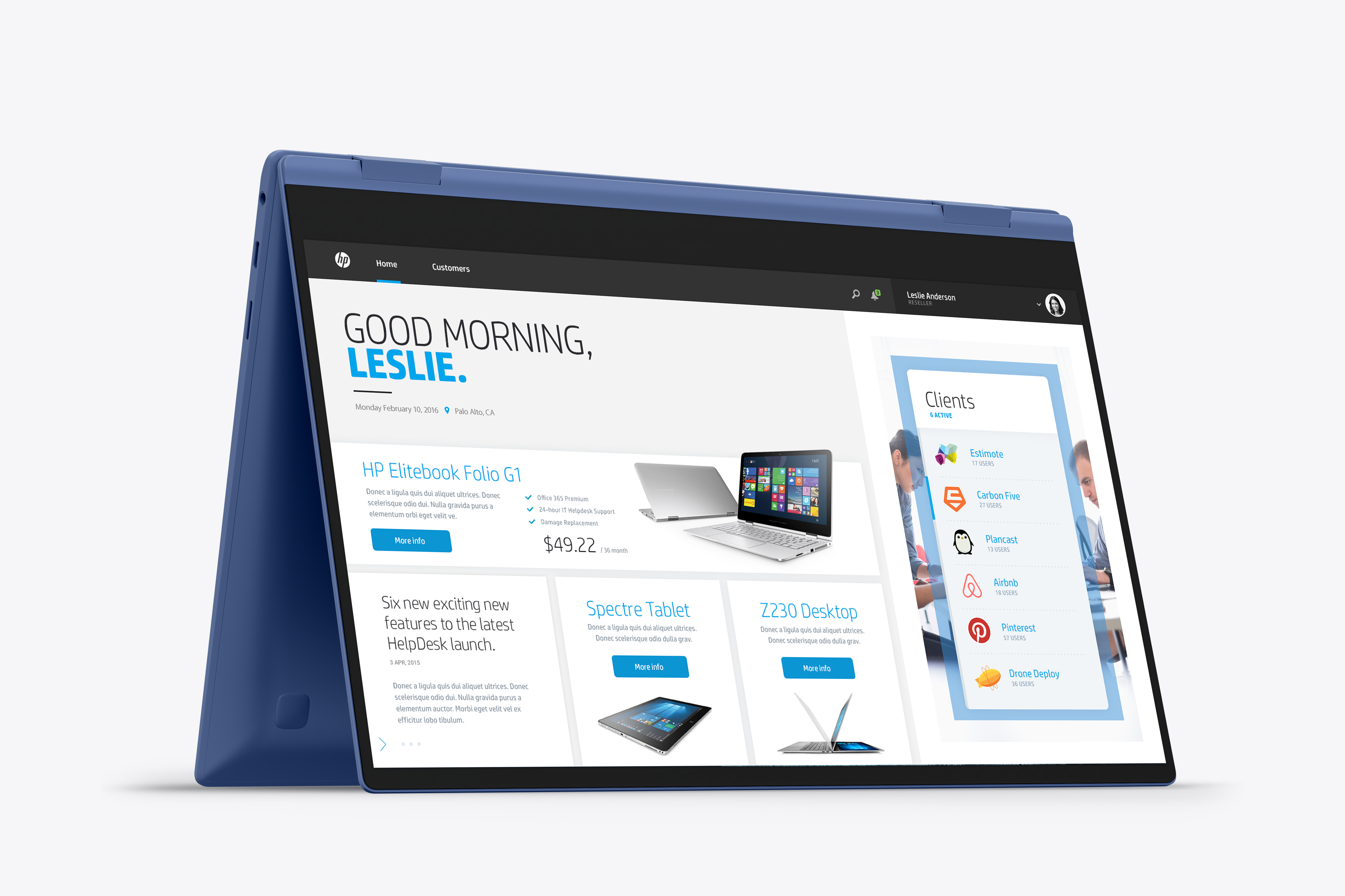 Example of Website Design