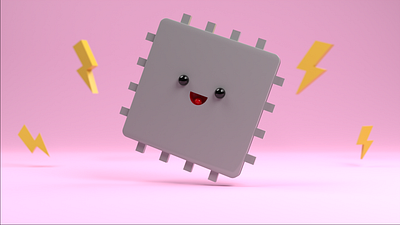 CPU 3d blender illustration render