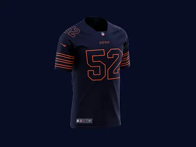 Chicago Bears Concept Jersey 2020 bears chicago chicago bears espn fantasy football football khalil mack nfl nfl100 nflpa nike