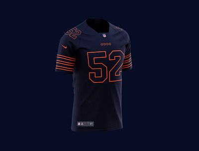 Chicago Bears Concept Jersey 2020 bears chicago chicago bears espn fantasy football football khalil mack nfl nfl100 nflpa nike