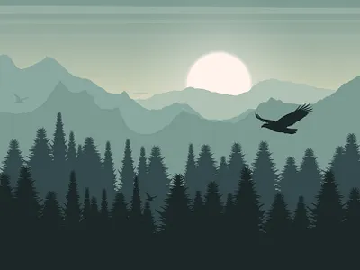 Walk on the Wild Side colour design draw dribbble illustator vector wild