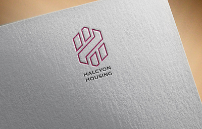 Halcyon logo branding flat icon identity illustrator logo minimal user experience vector web website