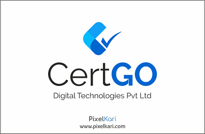 Cert GO Digital Technologies - Logo Branding 2020 brand branding agency branding design design dribbble featured graphic design hello hello dribbble invite latest new top