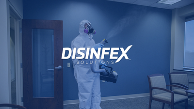 Disinfex Solutions brand cleaning cleaning service disinfect disinfectant disinfection logo logotype