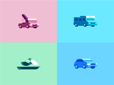 Transportation Icons flat icon iconography icons icons pack iconset illustration minimal simple transportation