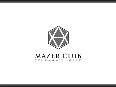 Mazer Club Logo adobe illustrator branding logo