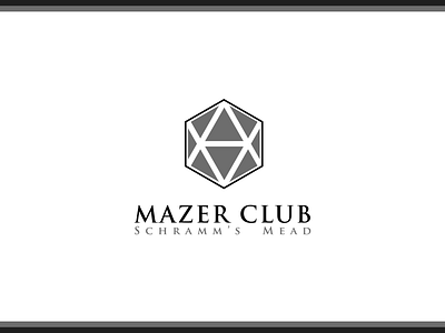 Mazer Club Logo adobe illustrator branding logo