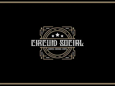 Circuid Social Caffe Bar Logo Design