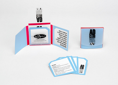 Ad Club Membership Kit by Sneller advertising branding custom packaging made in usa marketing packaging presentation packaging promotion promotional packaging sneller creative