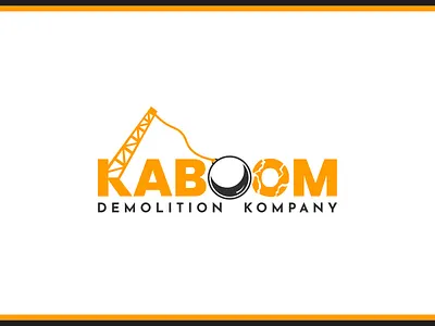 "KABOOM" Company adobe illustrator branding logo