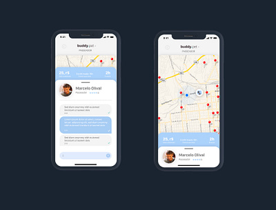 Studies for pet service app app apple design flat ios swift swiftui type ui ux