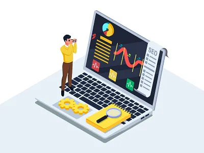 Search engine optimization concept. app business character concept creative engine find homepage illustration information landing page marketing optimization people search search engine seo ui web website