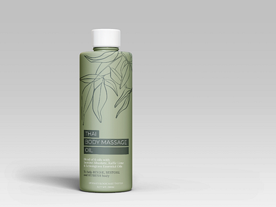 Packaging design branding design graphic illustration oil packaging soft packaging design