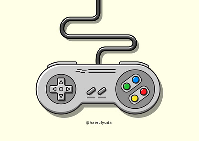 Super Nintendo Pad 0ld 90s art artwork classic console design design graphic games graphic design illustration illustrator japan nes nintendo super nes super nintendo vector videogame vintage