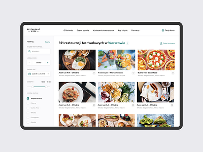 Restaurant Week #2 e commerce e commerce website festival food foodie restaurant restaurant week website