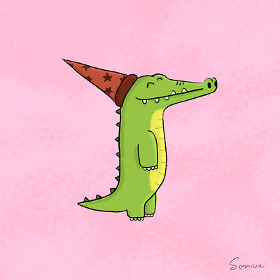 Al el Cocodrilo art design drawing illustration wacom