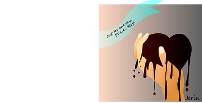 Melted hurt creative design illustrator images stranger vector